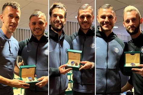 mauro icardi rolex|Mauro Icardi's incredible gesture to Inter Milan team .